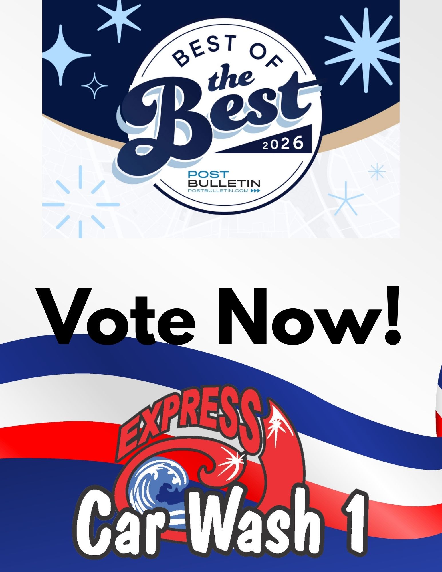 Vote for us 2026